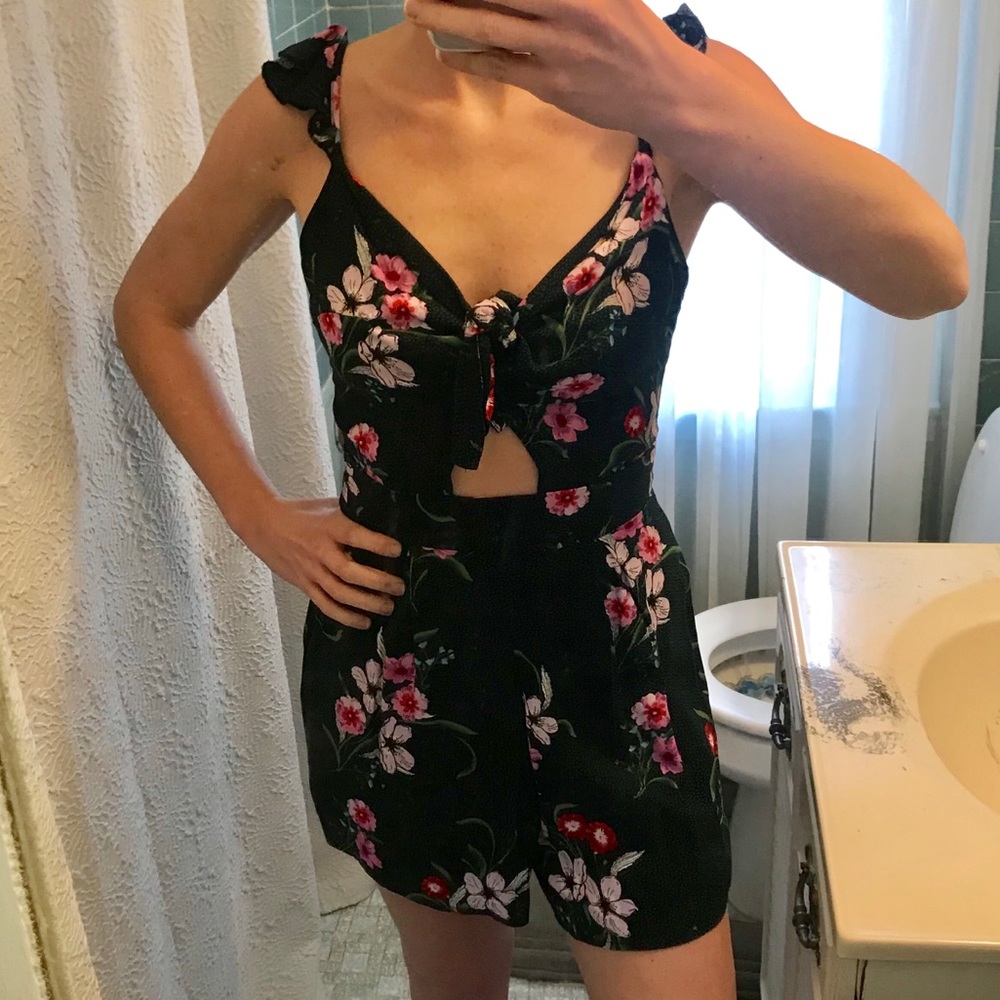 Floral Romper